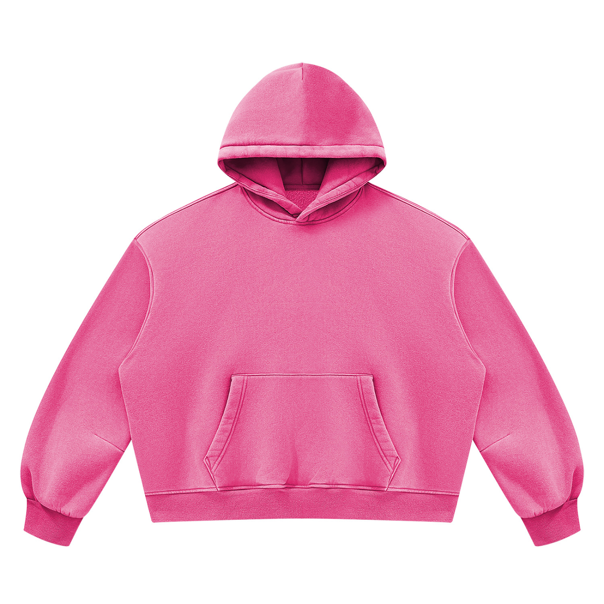 Dragon Zodiac Unisex Vintage Wash Boxy Fleece Hoodie