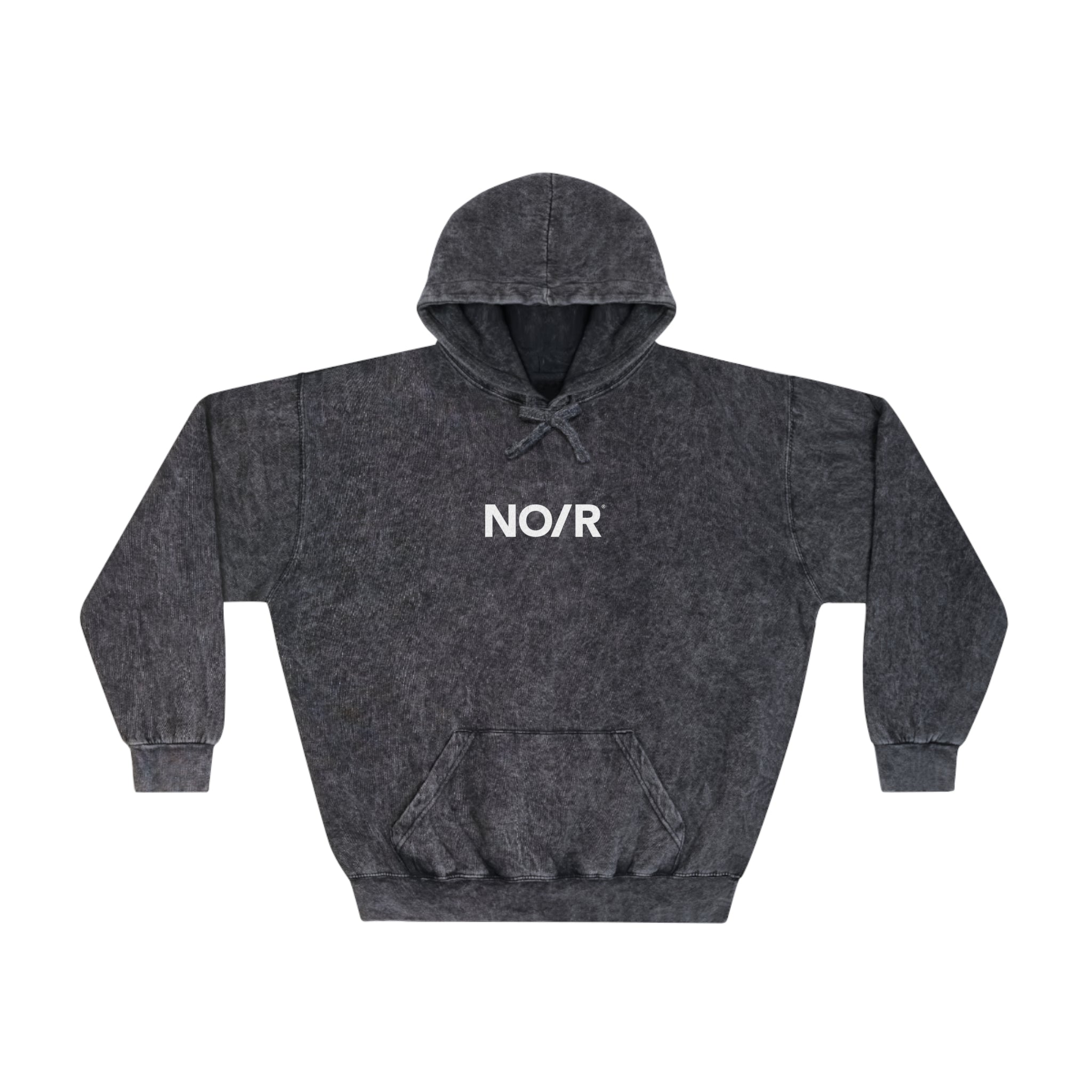 NO/R Wash Day - Unisex Mineral Wash Hoodie