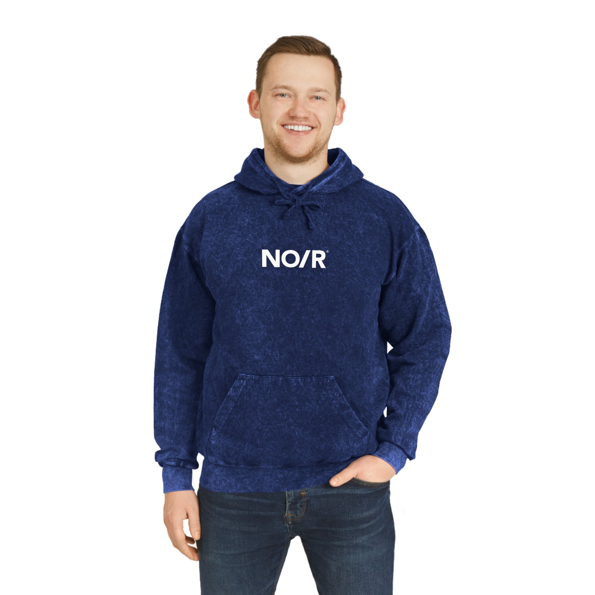 NO/R Wash Day - Unisex Mineral Wash Hoodie
