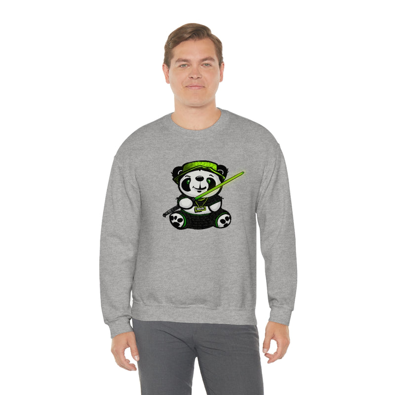 Divine Panda Light Saber - Crewneck Sweatshirt