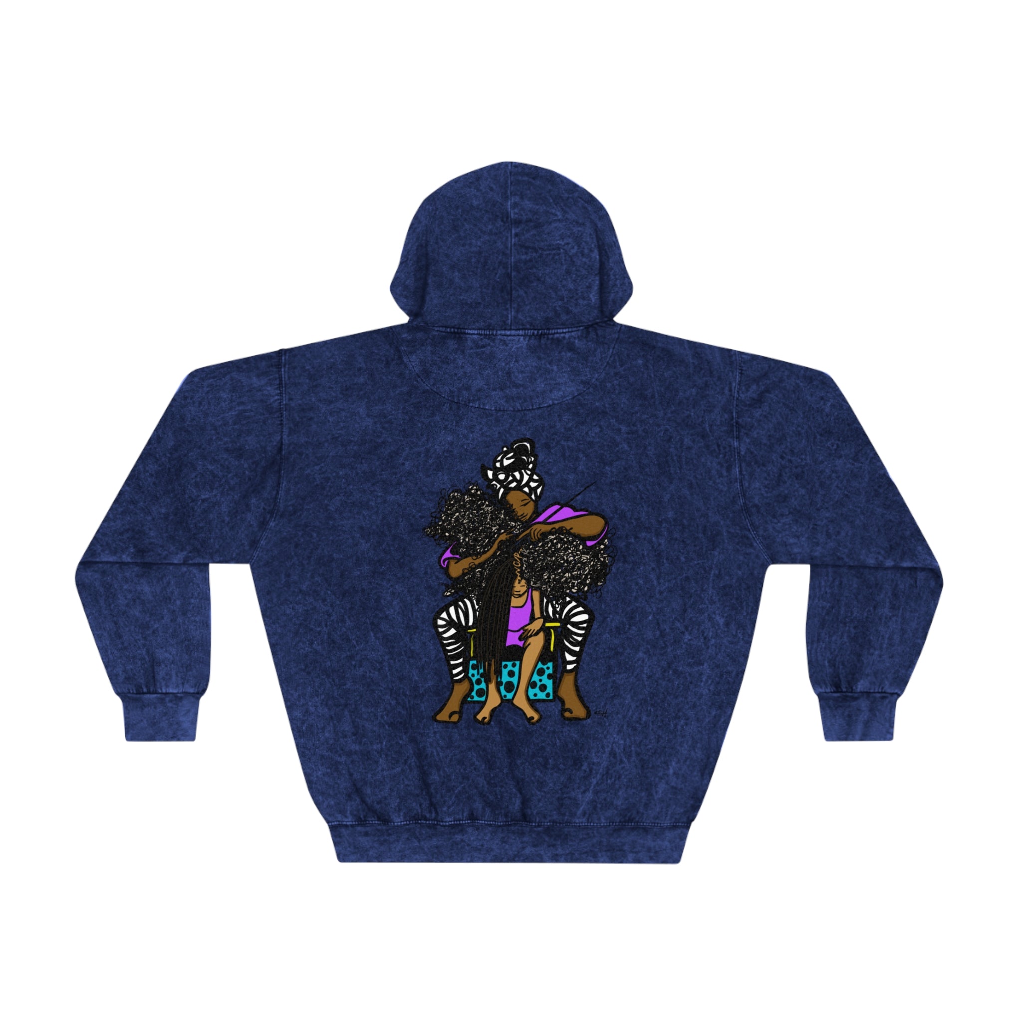 NO/R Wash Day - Unisex Mineral Wash Hoodie