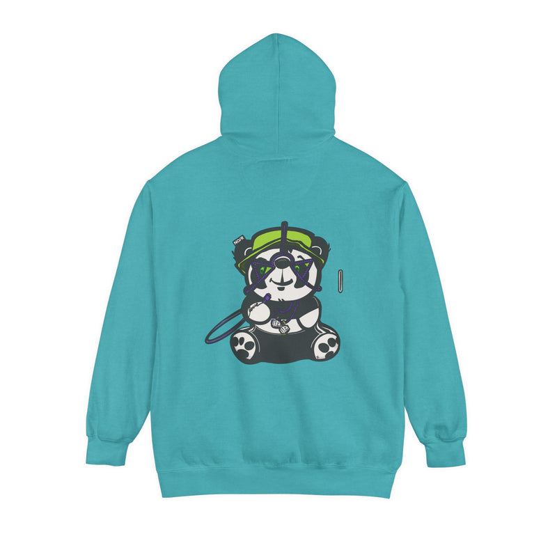 Divine Panda - Unisex Garment-Dyed Hoodie