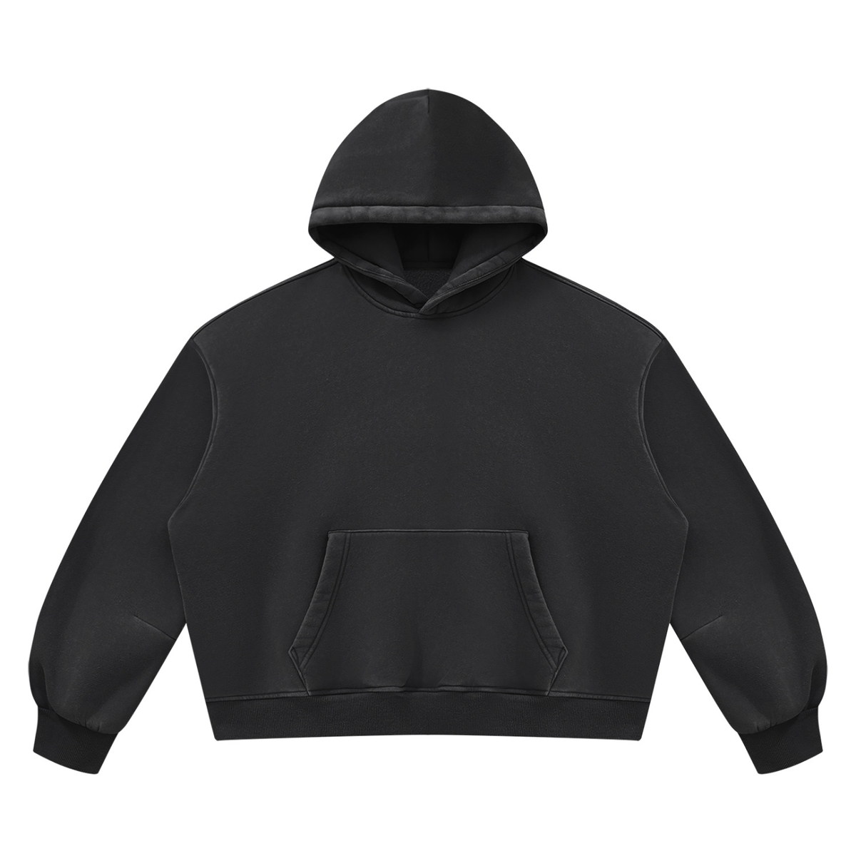 Dragon Zodiac Unisex Vintage Wash Boxy Fleece Hoodie