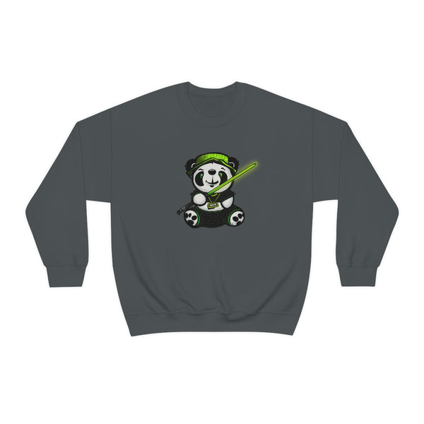 Divine Panda Light Saber - Crewneck Sweatshirt