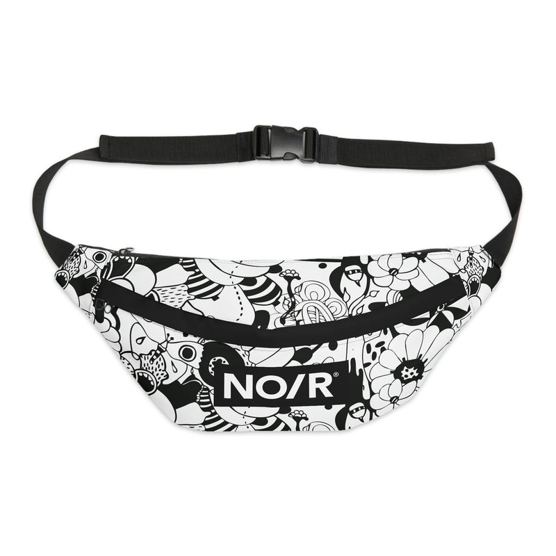 NO/R x LABS Large Fanny Pack : BW