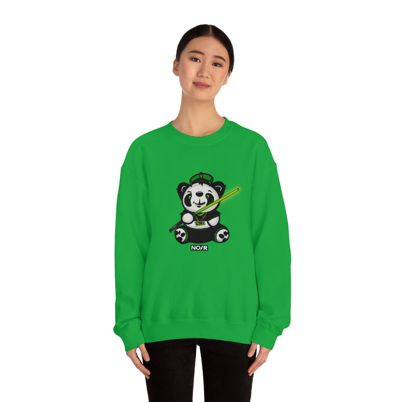 Divine Panda Light Saber - Crewneck Sweatshirt