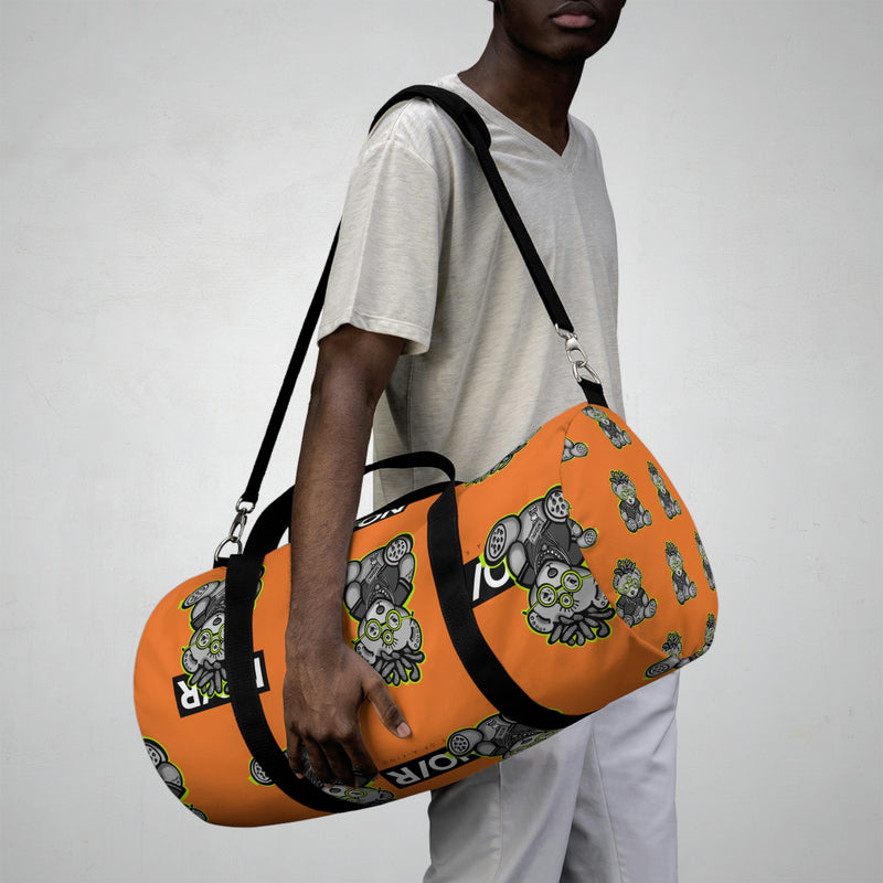 Lil Teddy- Orange Duffel Bag