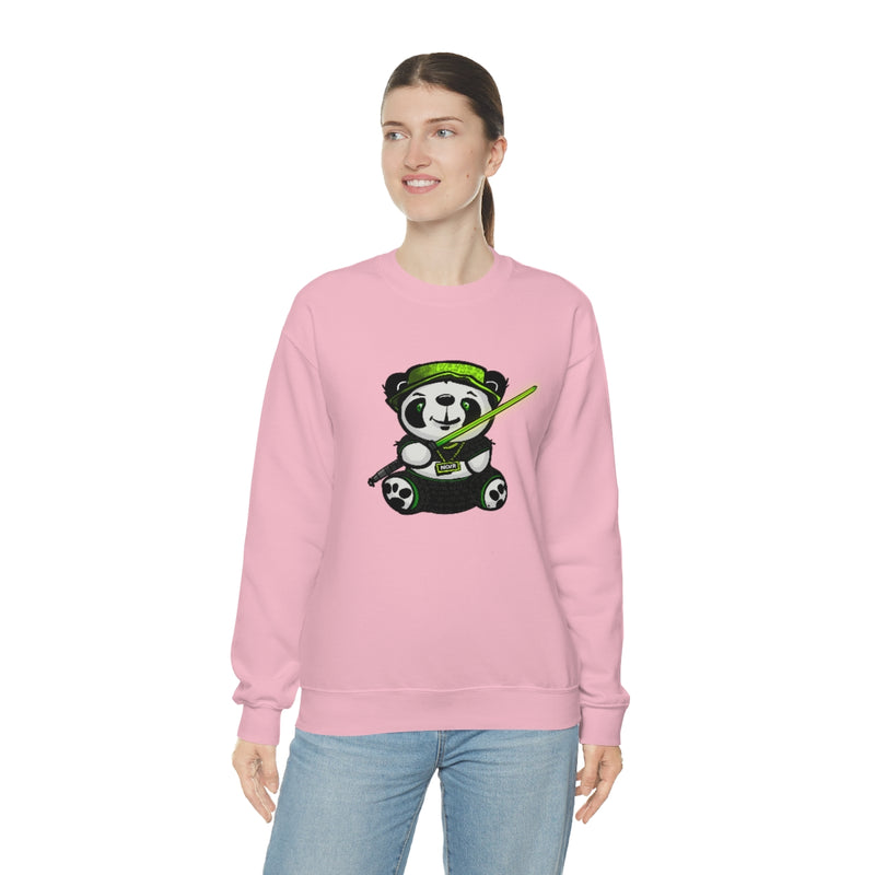Divine Panda Light Saber - Crewneck Sweatshirt