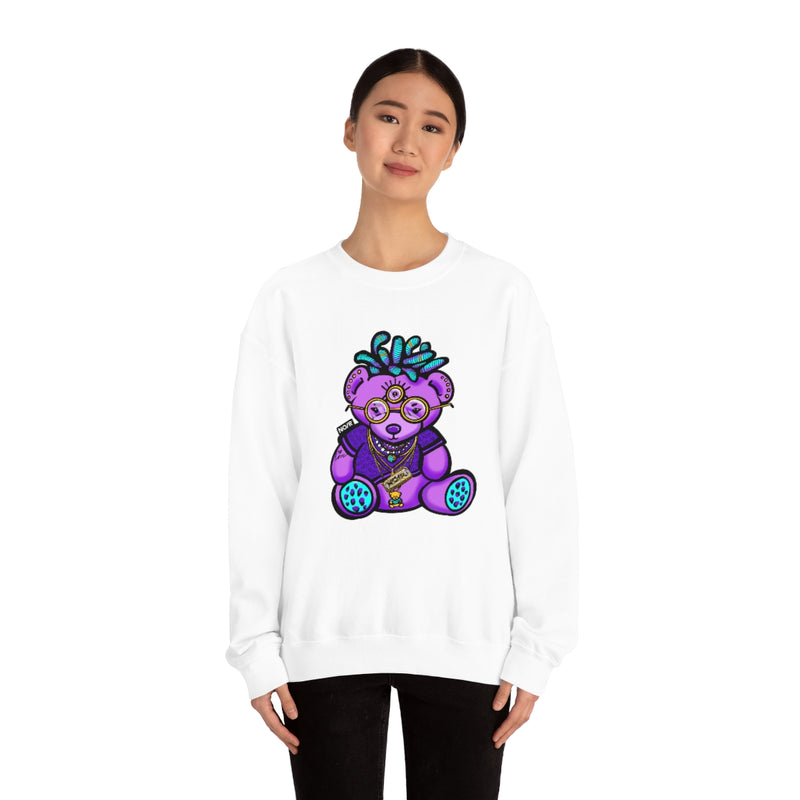 No Rehearsal Purple Sage Teddy Unisex Heavy Blend™ Crewneck Sweatshirt