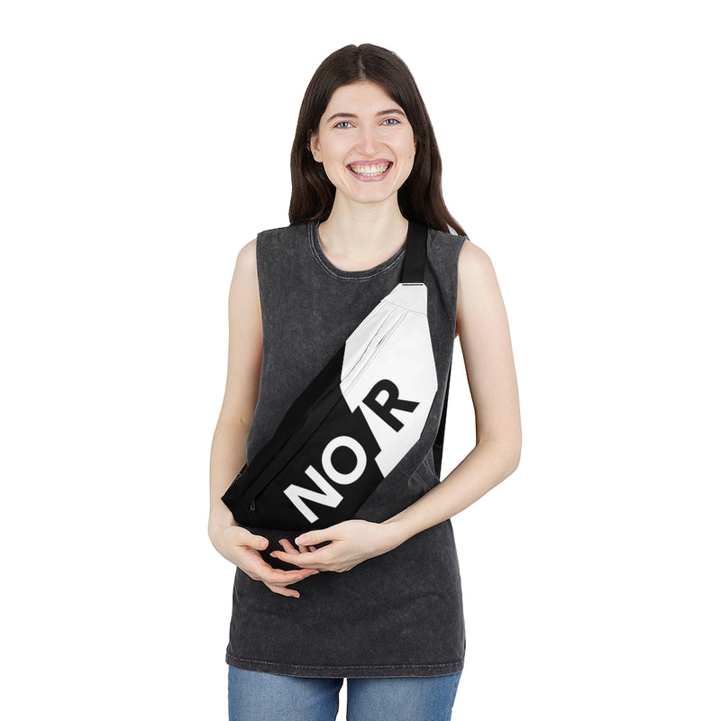 No Rehearsal Large Printed Fanny Pack