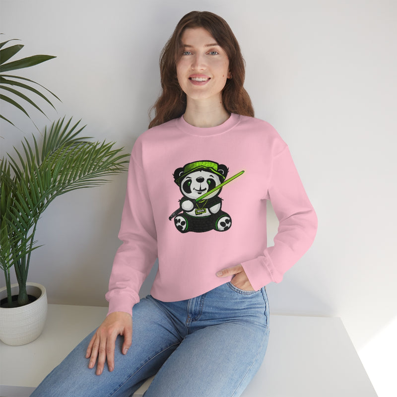 Divine Panda Light Saber - Crewneck Sweatshirt